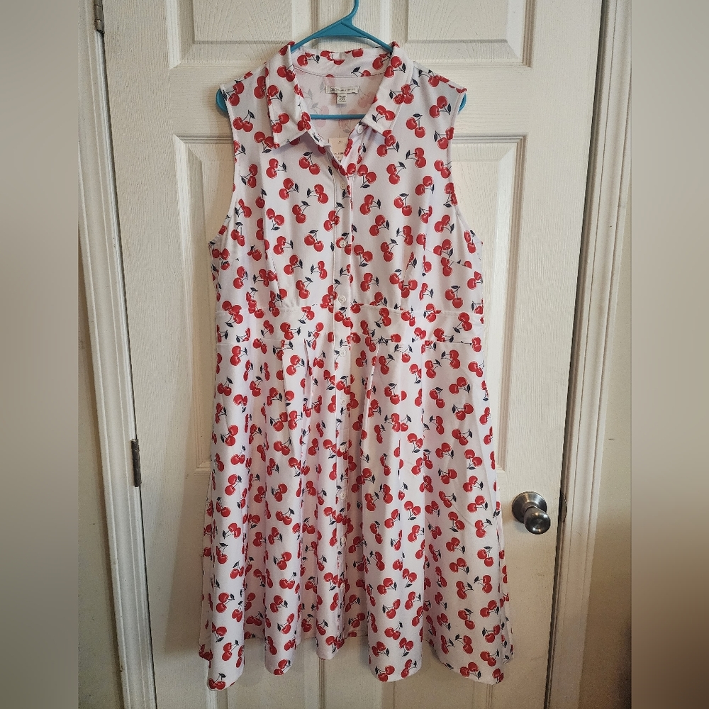 Cato Cherry Dress,  petite length